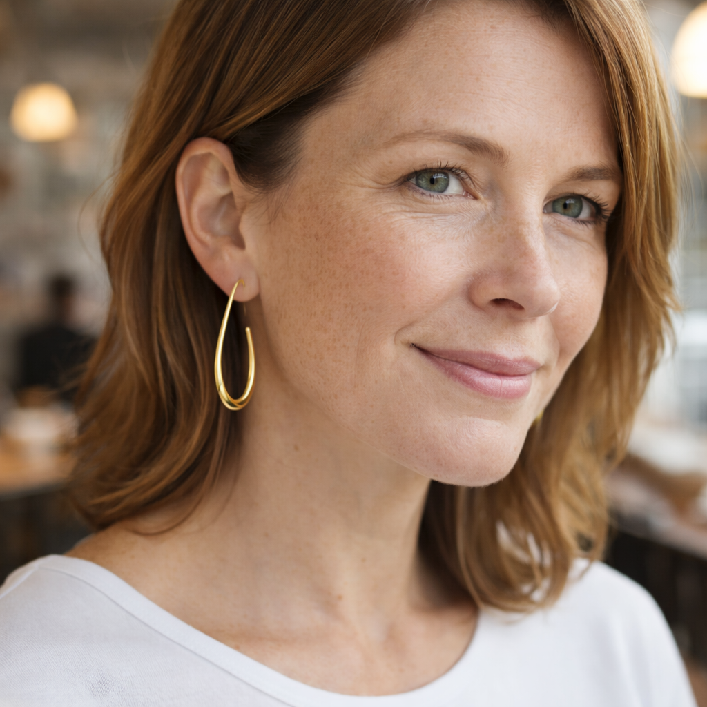 Sunny Hoop Earrings