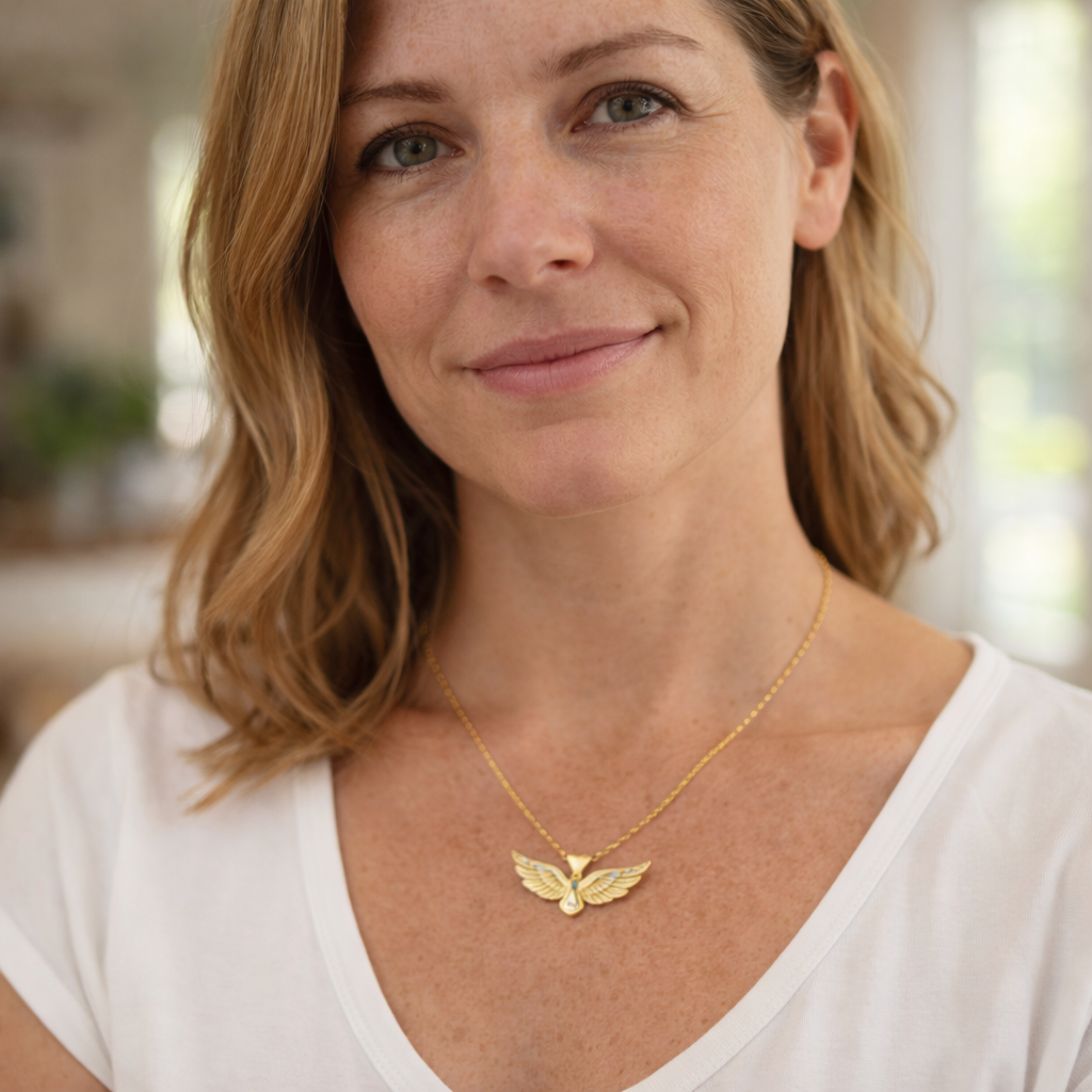 Angel Wings Flight Necklace
