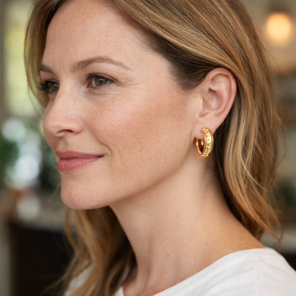 Cosmic Hoop Earrings