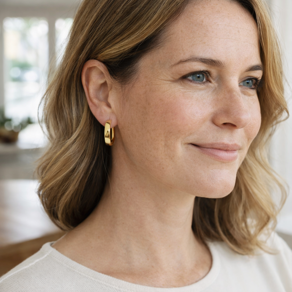 Gia Hoop Earrings