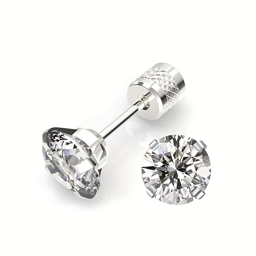 Classic Solitaire Earrings