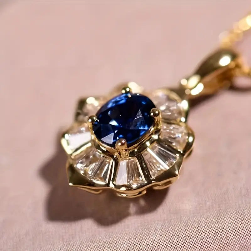 Kavella Noctazure Necklace