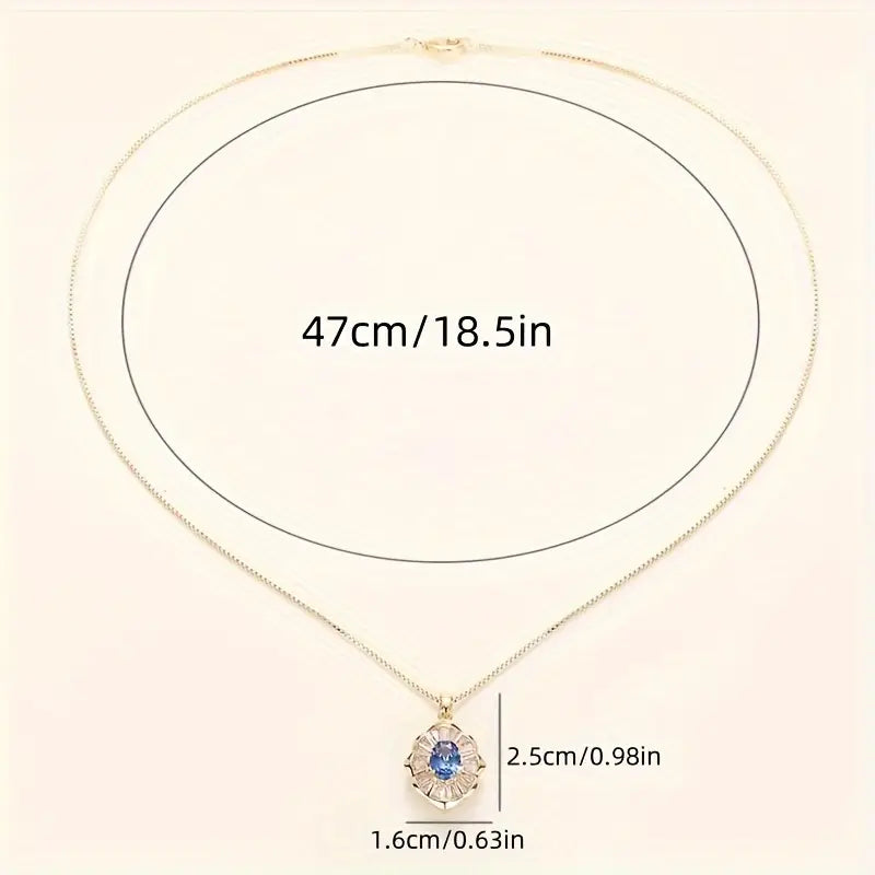 Kavella Noctazure Necklace