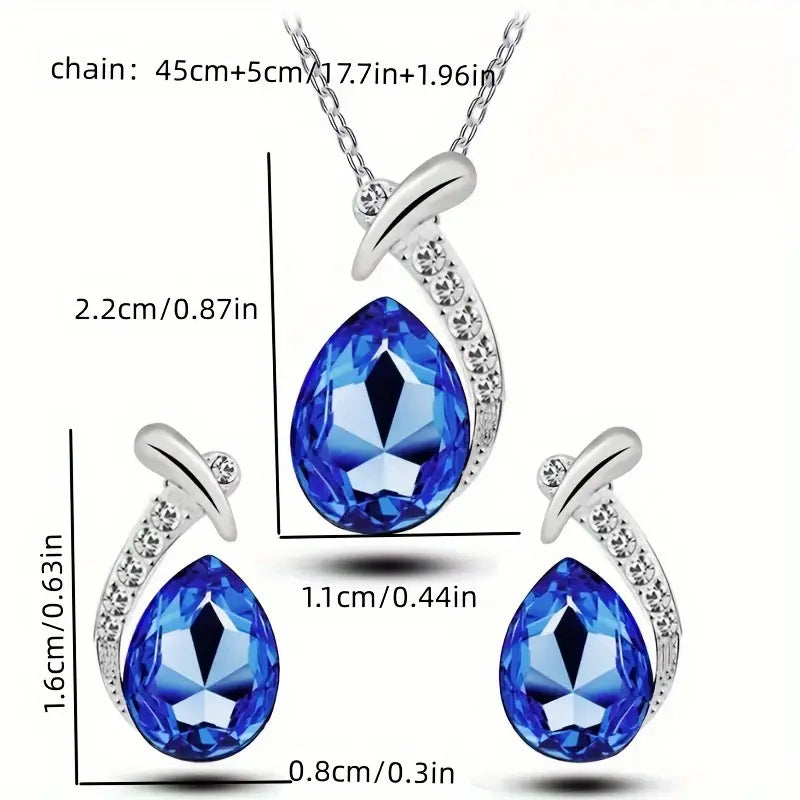 Classic Mermaid Elegance Jewellery Set