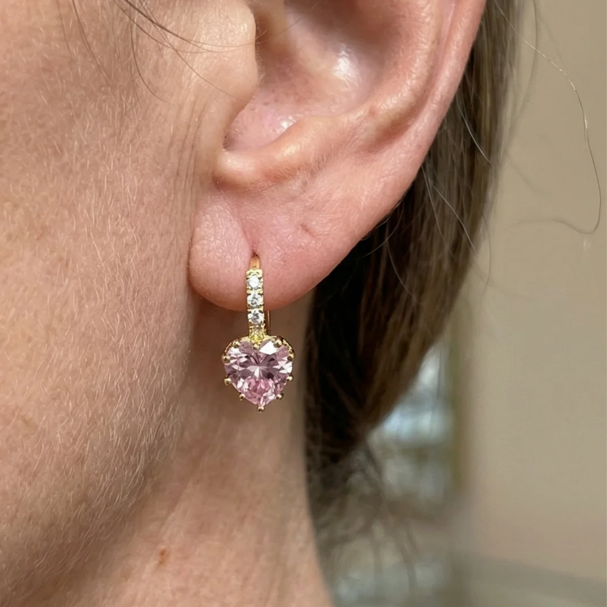 Love Shine Small Hoop Earrings