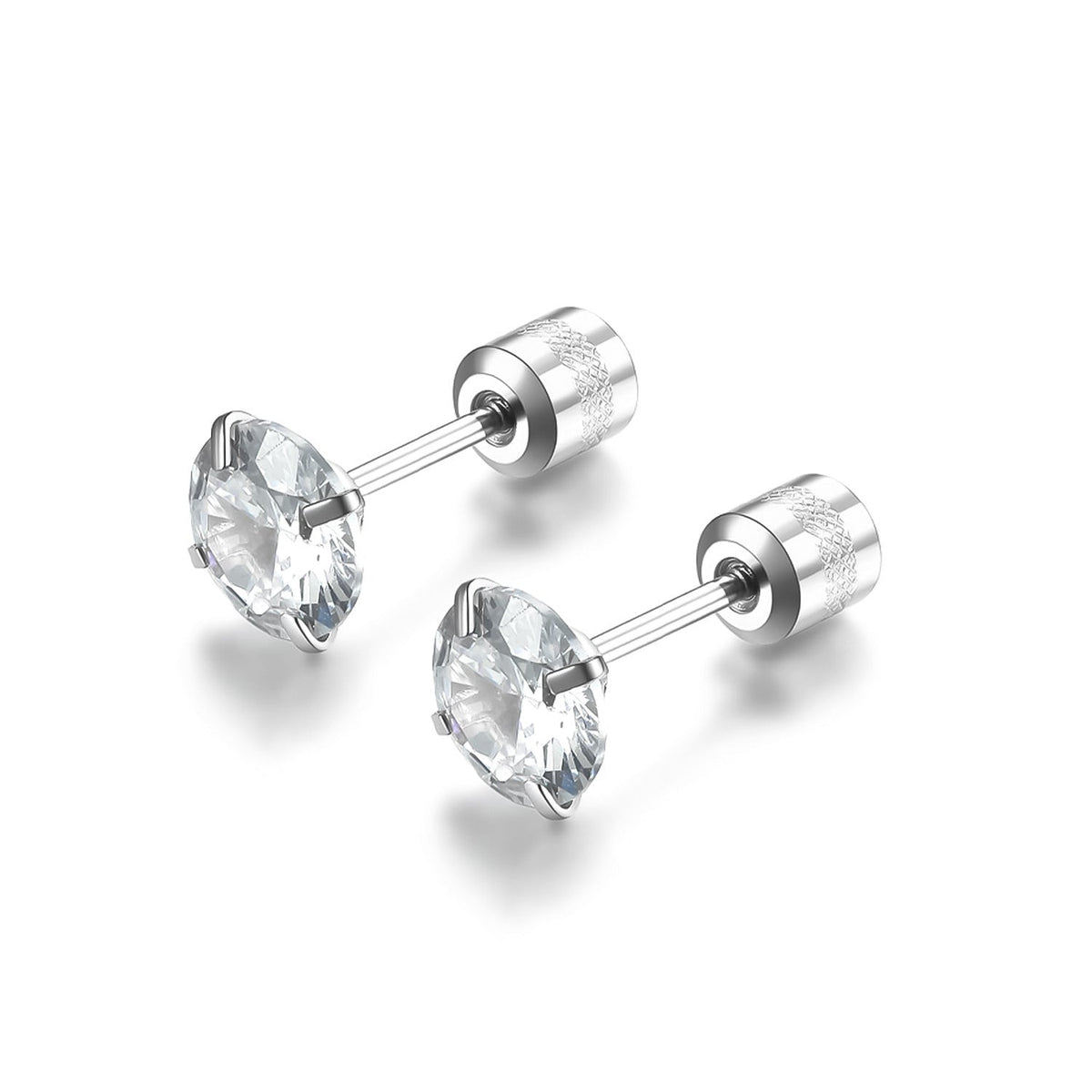 Classic Solitaire Earrings
