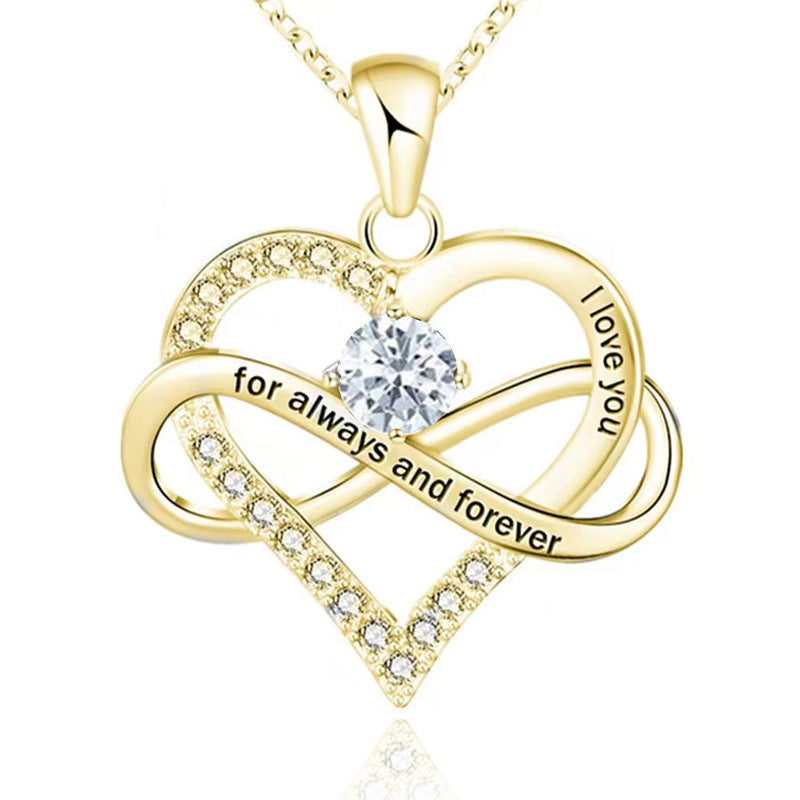 Forever Necklace with Birthstone