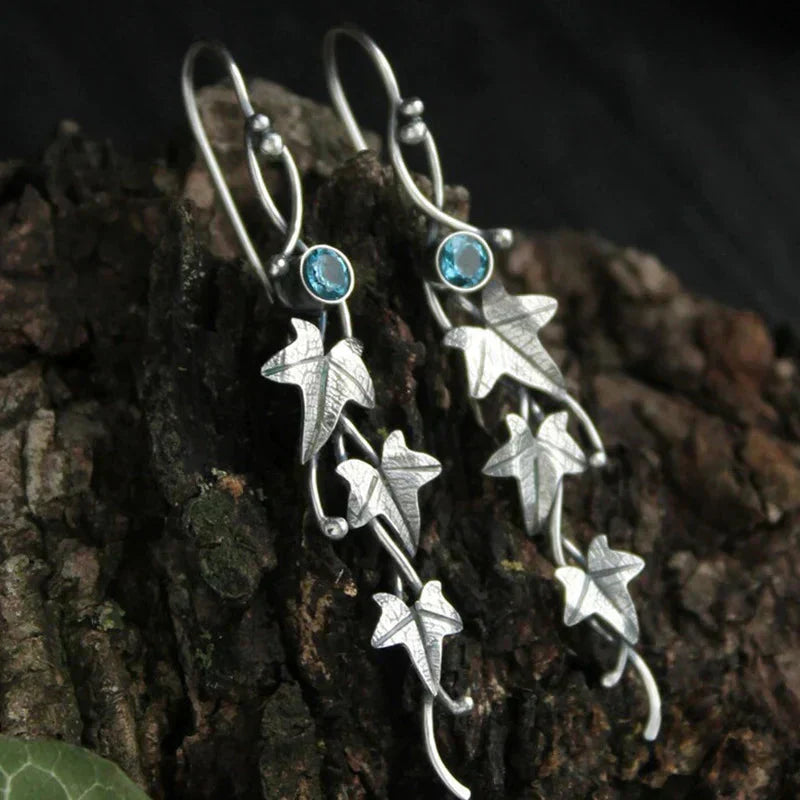 Antique Elf Leaf Earrings