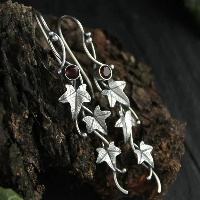Antique Elf Leaf Earrings
