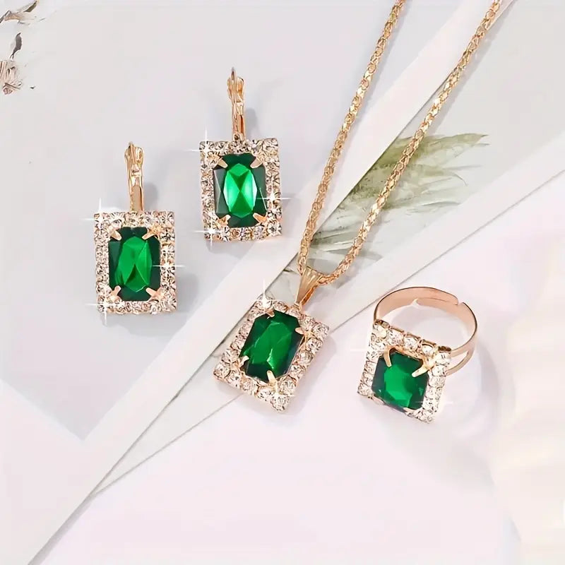 Sylvara Greenveil Jewellery Set