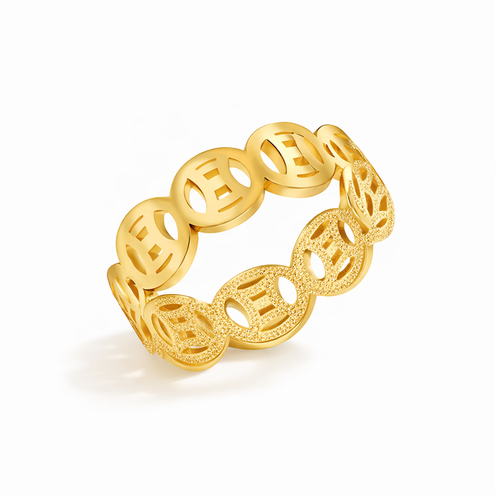 Ella Classic Pattern Ring