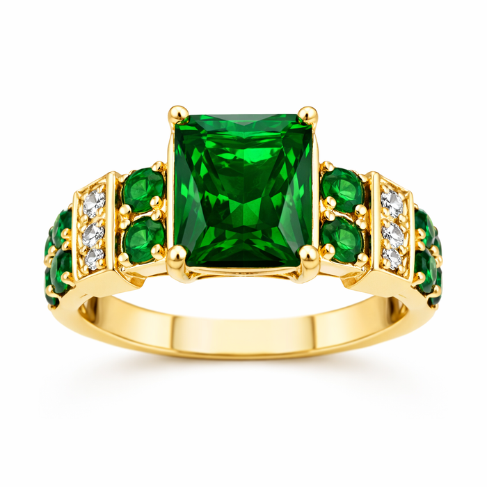 Exquisite Emerald Ring