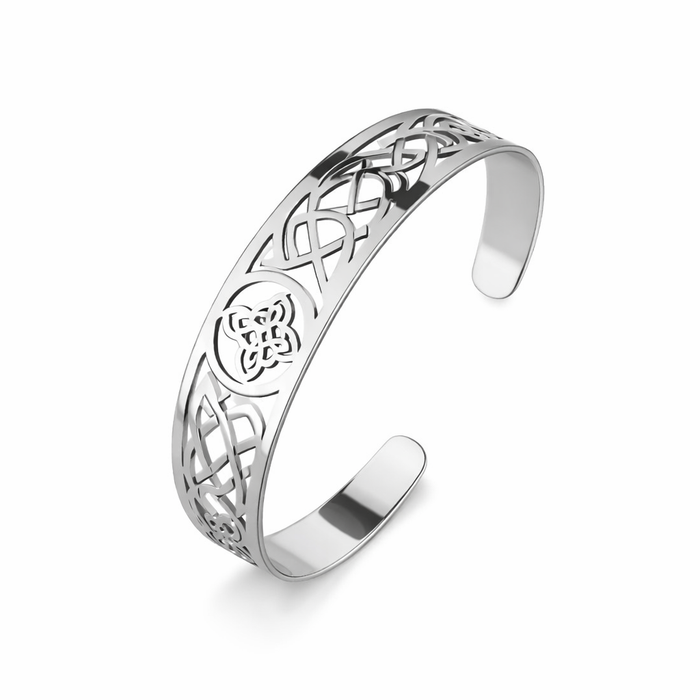 Openwork Silver Bracelet Exquisite