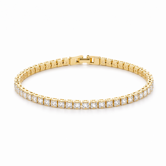 Tennis Bracelet Square