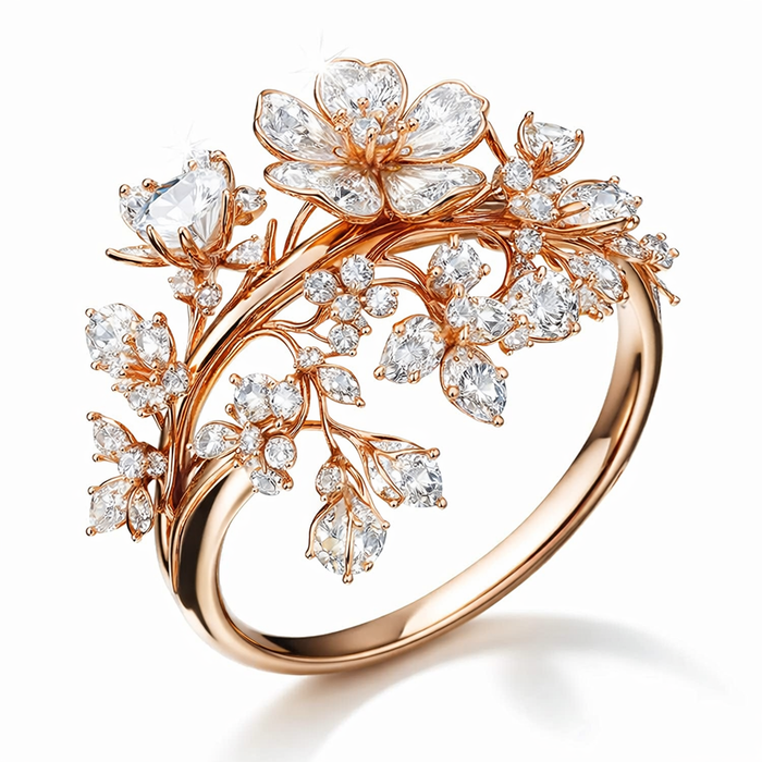 Blooming Shiny Ring