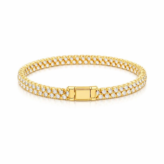 Cuban Pavé Bracelet