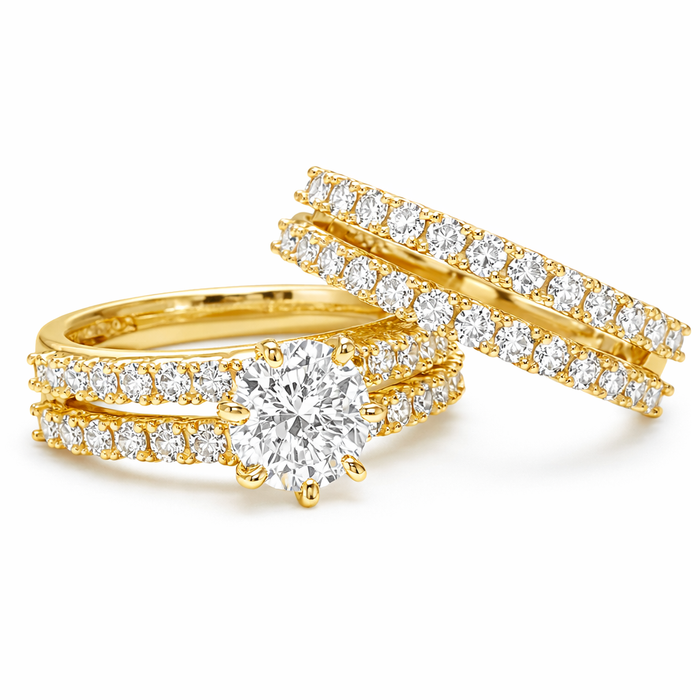 Eternal Glow Ring Set