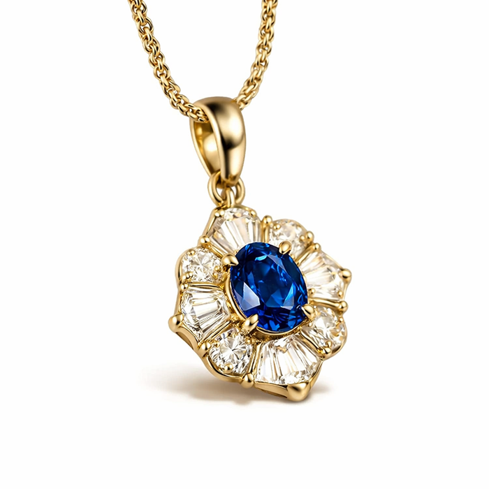 Kavella Noctazure Necklace