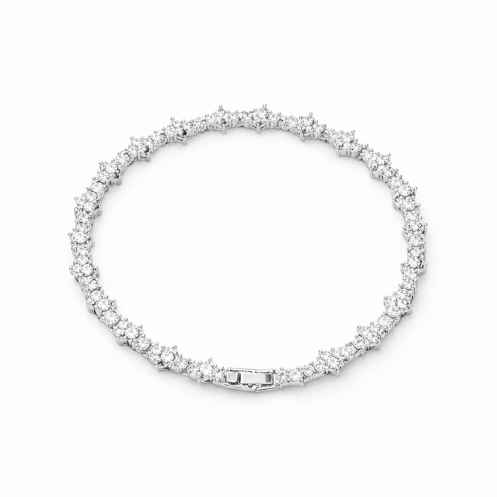 Tennis Bracelet Cluster Classic