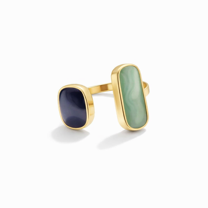 Kaelis Twisted Duo Ring