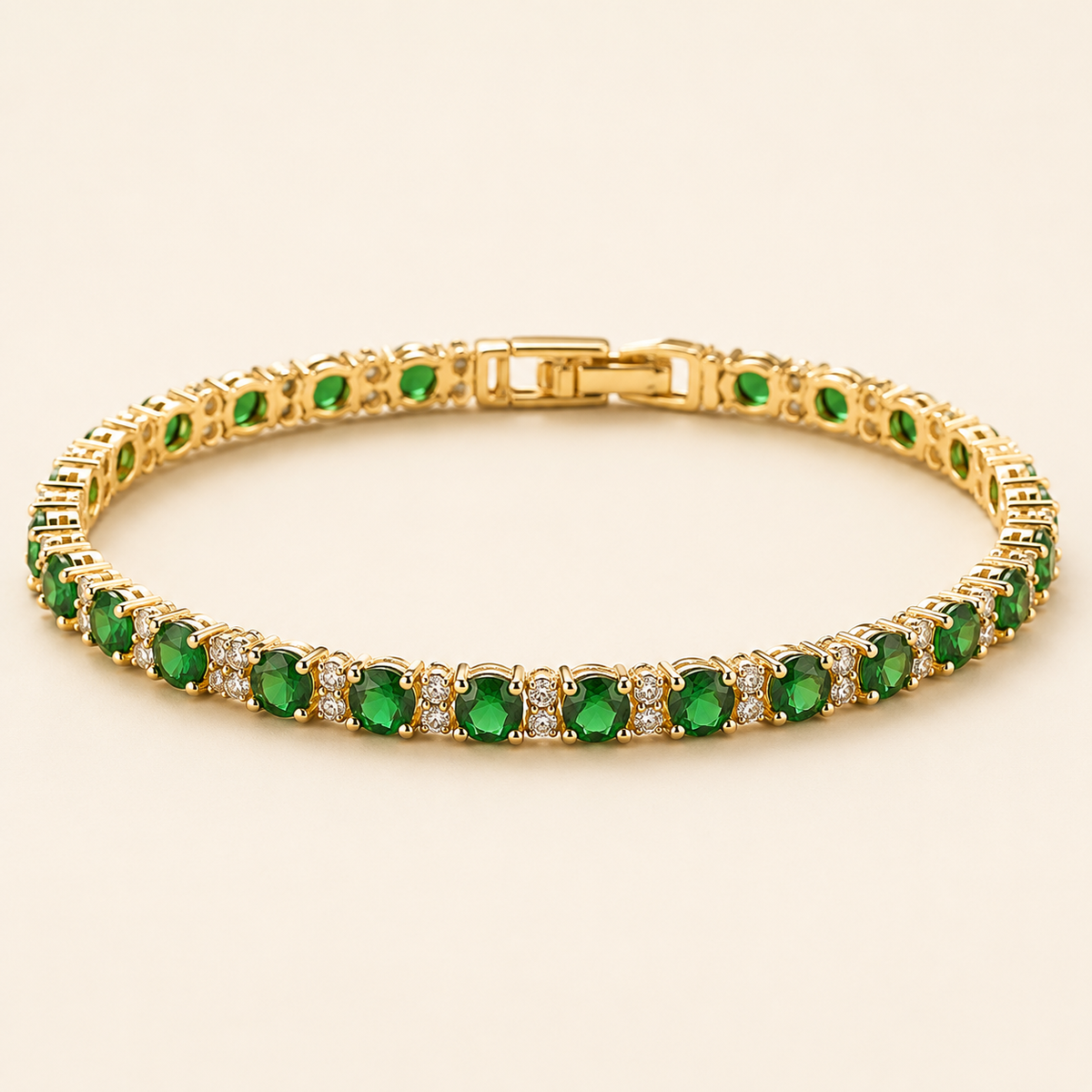 Tennis Bracelet Trio Emeralds