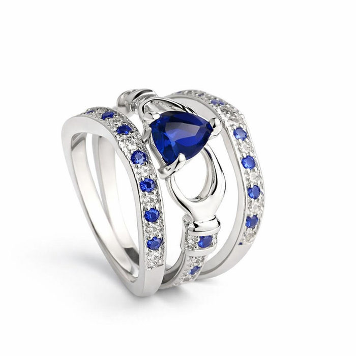 Eternal Luxury Azura Ring Set