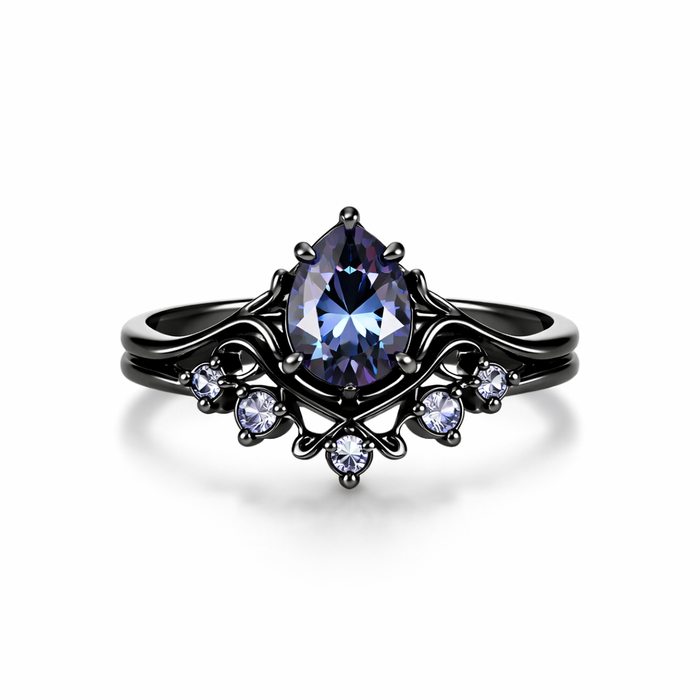 Amethyst Layers Ring