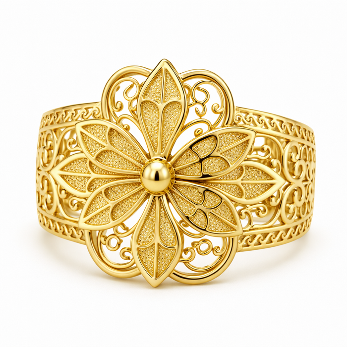 Vintage Style Flower Ring