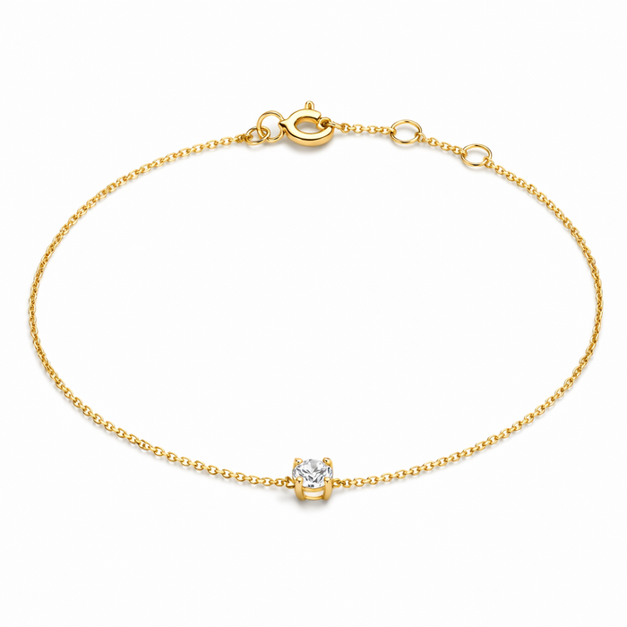 Clea Moissanite Stone Bracelet