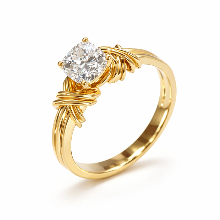 Impressive Knot Band Ring