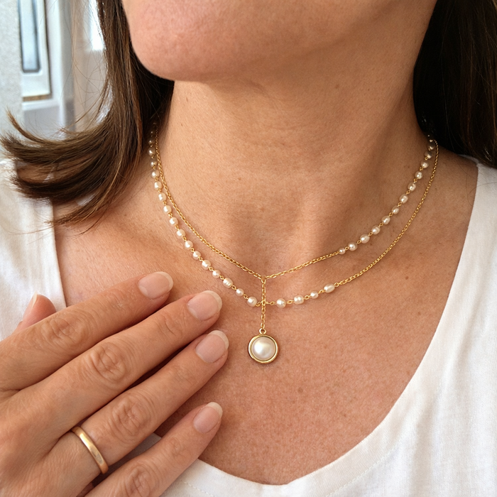 Timeless Pearl Necklace