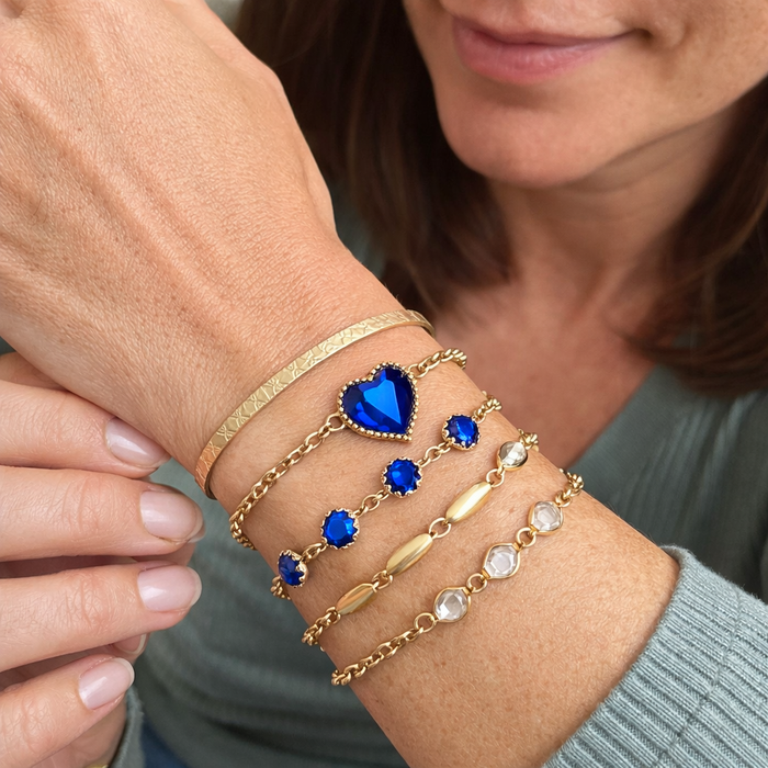 Aveline Northern Blue Bracelet Set