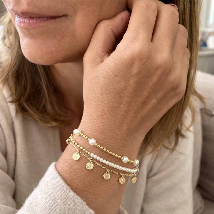 3-Piece Coastal Charm Anklet Set