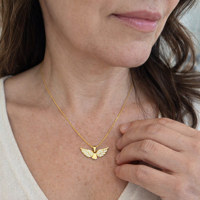 Angel Wings Flight Necklace
