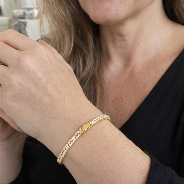 Cuban Pavé Bracelet