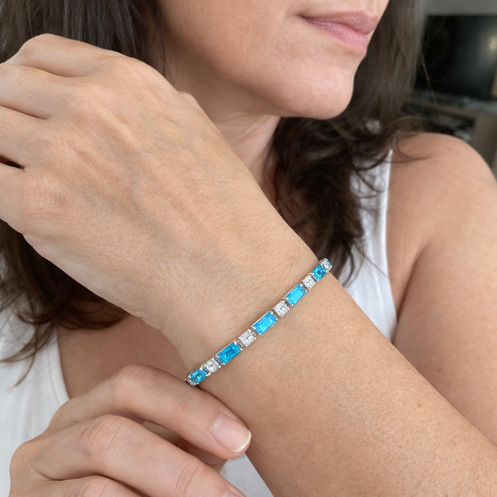 Natural Turquoise Stone Bracelet