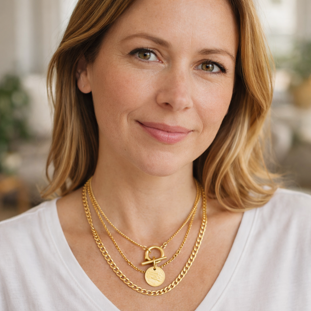 Savira Layered Coin Necklace