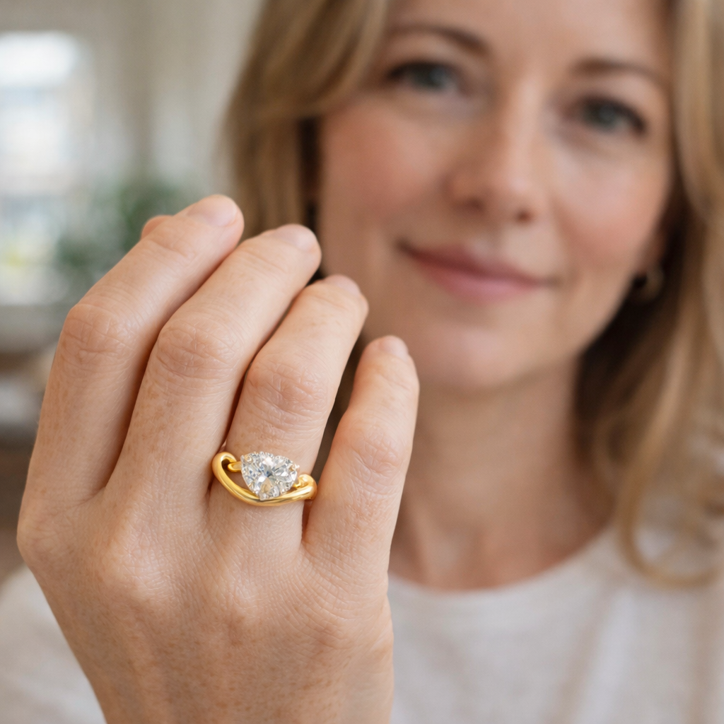 Wavy Promise Ring