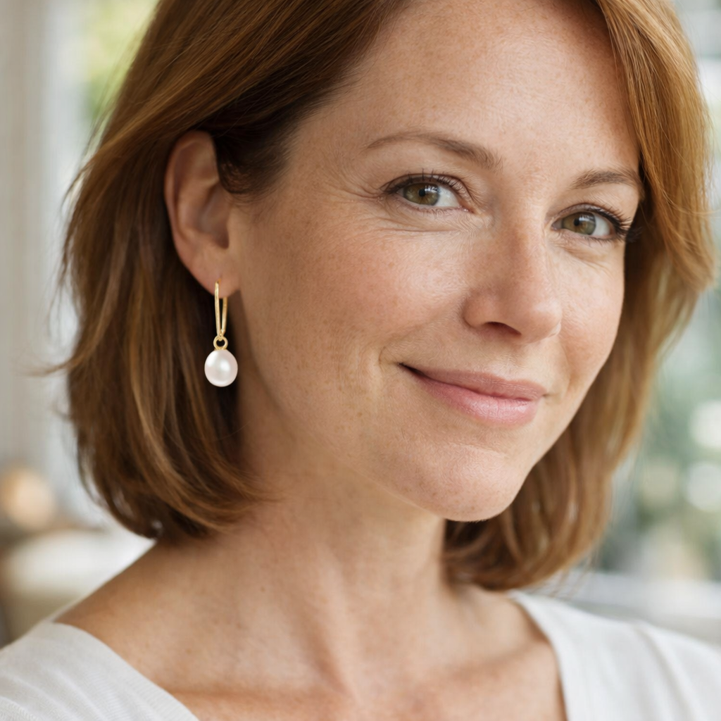 Pearl Dangle Earrings