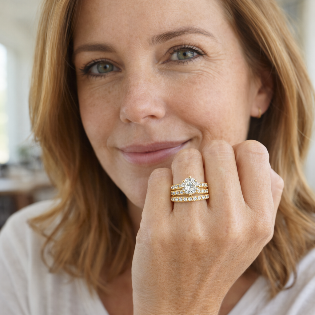 Eternal Glow Ring Set