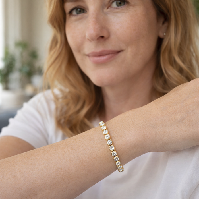 Tennis Bracelet Round Cut