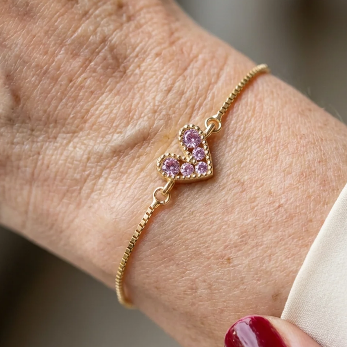 Soft Pink Love Bracelet