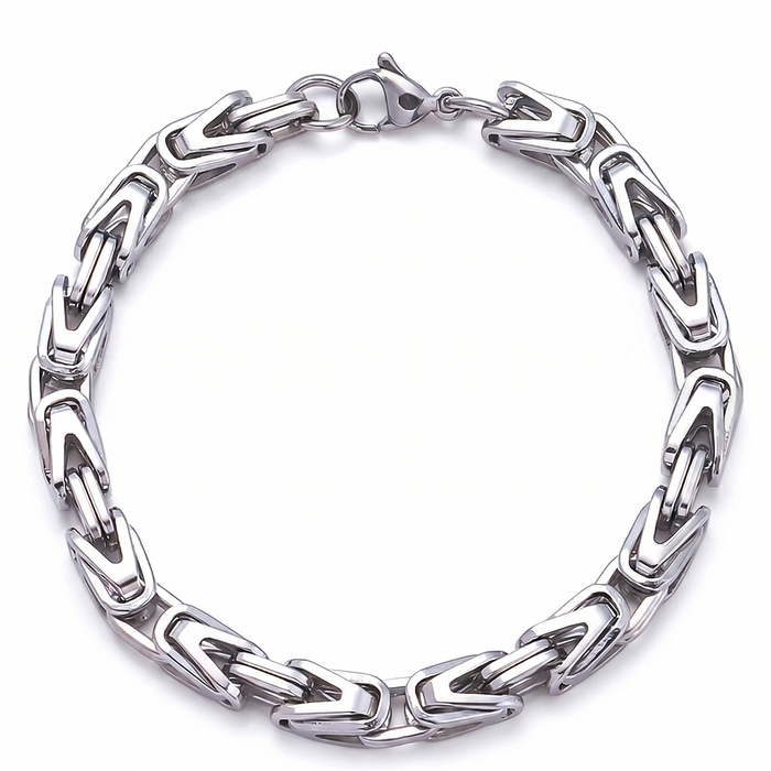 Lucian Crown Link Bracelet