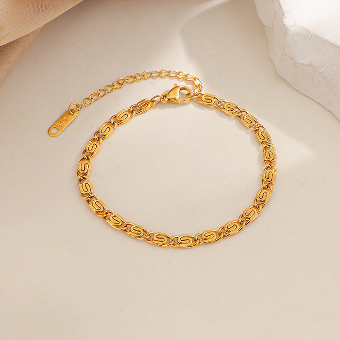 Nusa Braided Chain Bracelet