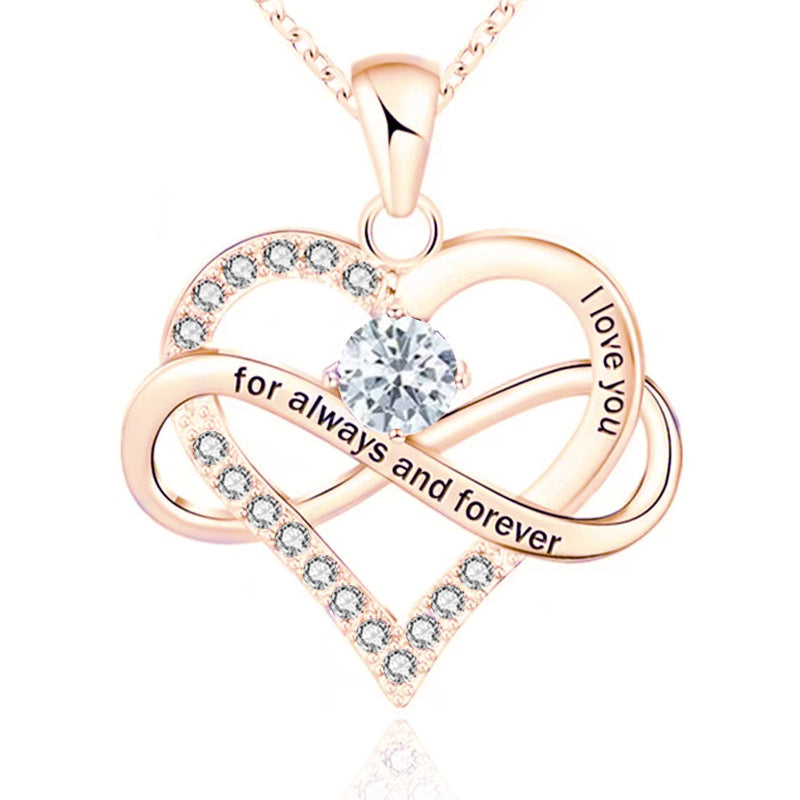 Forever Necklace with Birthstone