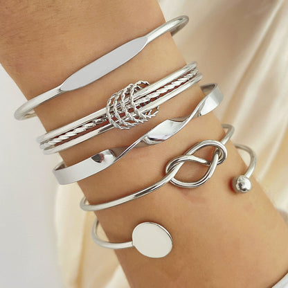 Elegance Knot Bracelet Set