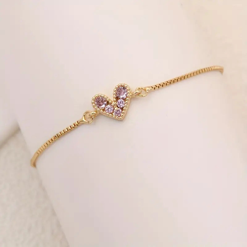 Soft Pink Love Bracelet