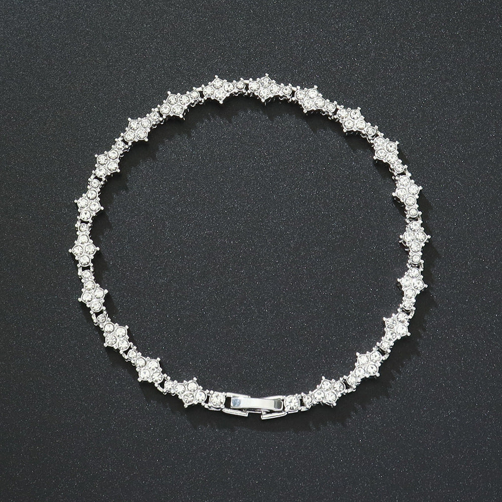 Tennis Bracelet Cluster Classic