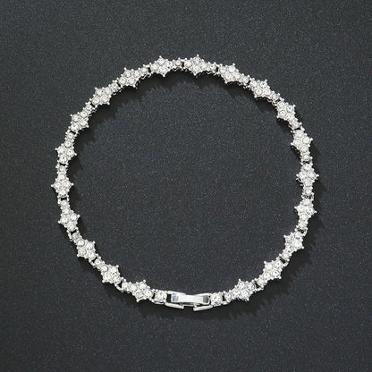 Tennis Bracelet Cluster Classic