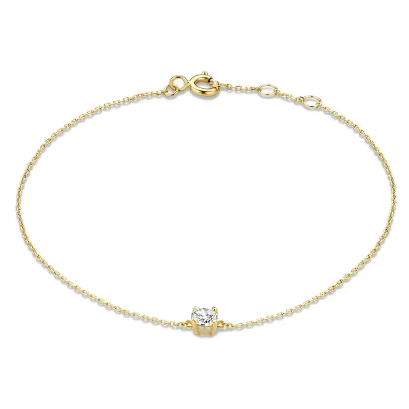 Clea Moissanite Stone Bracelet